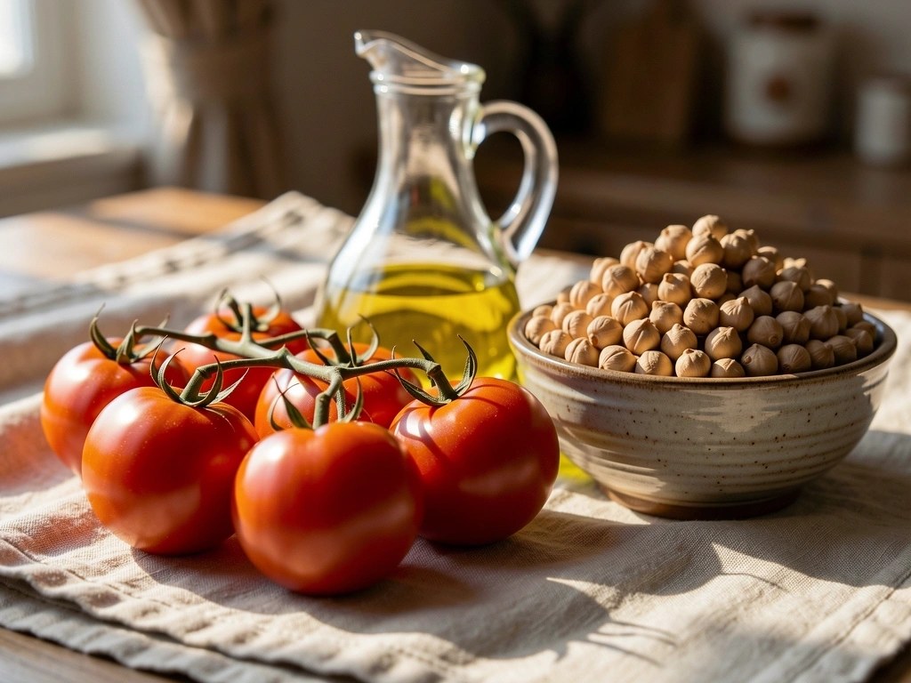Ingrédients de la cuisine méditerranéenne